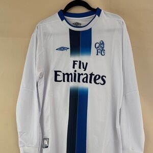 Long Sleeve Umbro Chelsea FC Jersey